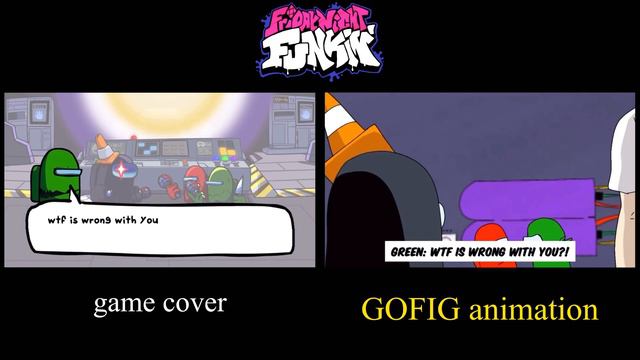 FNF Impostor “Black Betreyal” | Among Us | game x animation смотреть онлайн