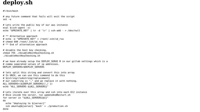 Unix & Linux: How can I make bash script exit silently? смотреть онлайн