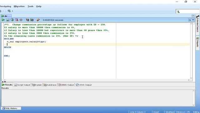 1- Oracle PL / SQL Exercises تمارين أوراكل смотреть онлайн