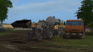 [РП] Достал МТЗ и забрал подарок! Farming Simulator 17.