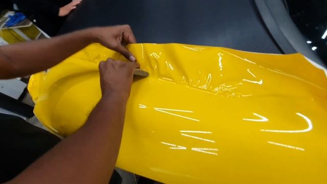 Porsche Cayman S Wrapped In Gloss Yellow | Mr Wrap Artist | Scale Model Wrap #Porsche #wrap #youtub