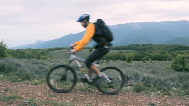 Велотрип: Заречное - Чатыр Даг - Алушта. Bike trip in Crimea mountains смотреть онлайн