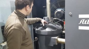 Винтовой воздушный компрессор Atlas Copco GA-132