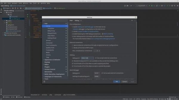 Как настроить дебаггер XDebug для PhpStorm