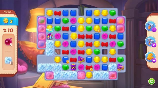 HomeScapes Дворецкий Остин #585 (уровни 4957-4967) Подготовка сюрприза Оливии и Художник Остин