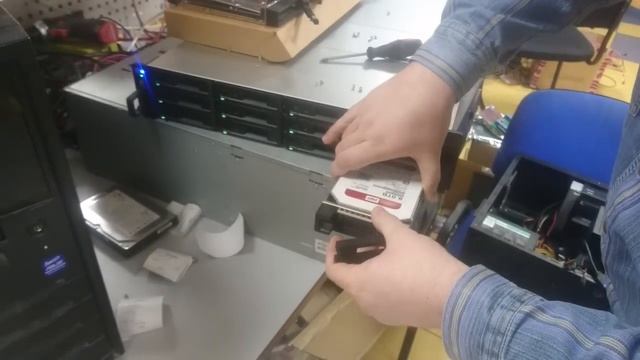 WD red vs synology rs2416rp+ смотреть онлайн
