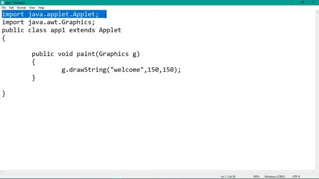 Applet in java | In hindi (Part 35) смотреть онлайн