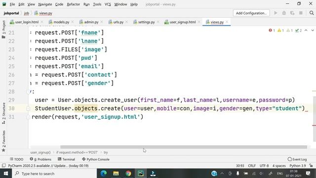#15 Django Project || Online Job Portal Project || Hindi смотреть онлайн