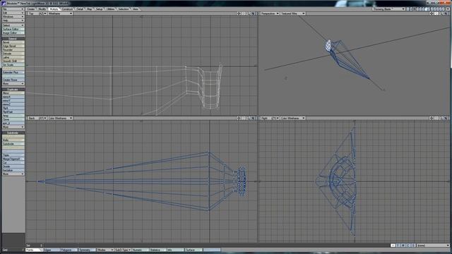 Throwing Blade BW Lightwave Modeling смотреть онлайн