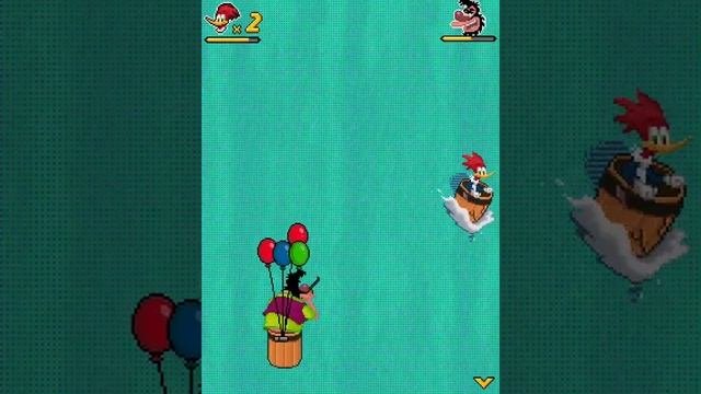 Woody Woodpecker In Waterfools (Java Game) Full Playthrough | Glu Mobile | 2008
