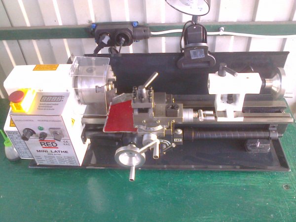 Токарный станок MetalMaster RED S712 первая стружка