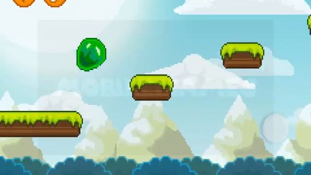 Bouncing Slime - Level 2 Gameplay Walkthrough смотреть онлайн