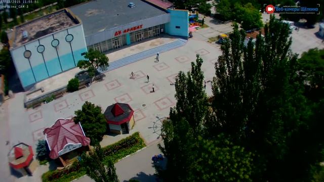 Центр Щёлкино, 13.07.2015 - Time-lapse с камеры 3