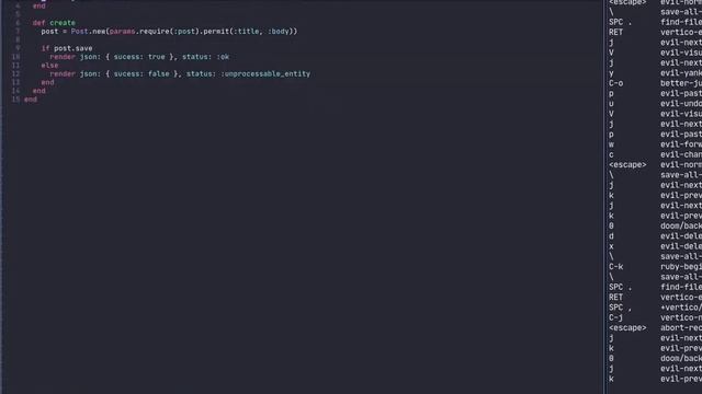 Doom Emacs for Rails (showcase) Development + Config смотреть онлайн