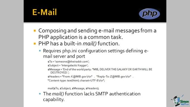 Chapter 4 - Mail Function смотреть онлайн