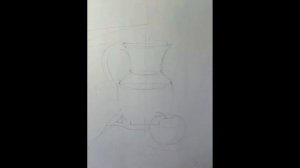 Как рисовать натюрморт простым карандашом