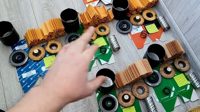 Аналоги масляных фильтров MANN W7053, W7058, W712/8, W712/82 (М20х1.5, H=89 мм, Ø = 76 мм)