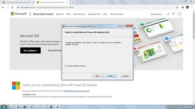 How To Install Power BI On Windows 7 - Cara Install Power BI Di Windows 7 смотреть онлайн