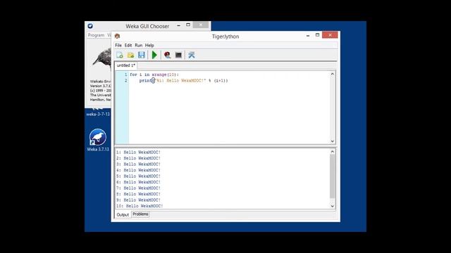 Advanced Data Mining with Weka (5.1: Invoking Python from Weka) смотреть онлайн