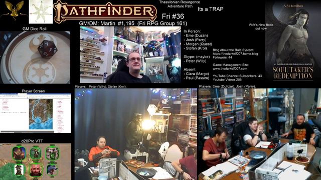 TRAP Fri#036 Lvl3 - Pathfinder 2, Rise of the Runelords, Burnt Offerings #8 - The Thistletop Rescue смотреть онлайн