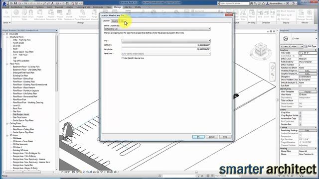 How To Set The Revit Project Location and Why смотреть онлайн