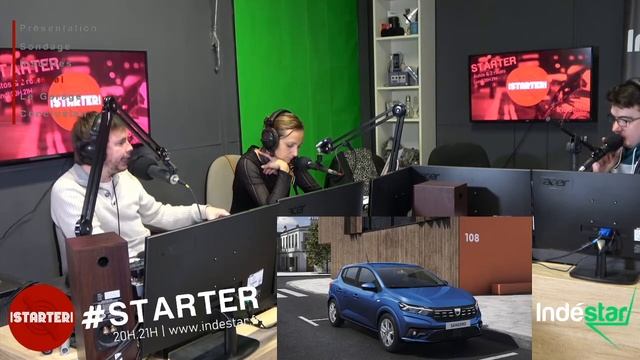 STARTER - Nouvelle Dacia Sandero | Peugeot 206 смотреть онлайн