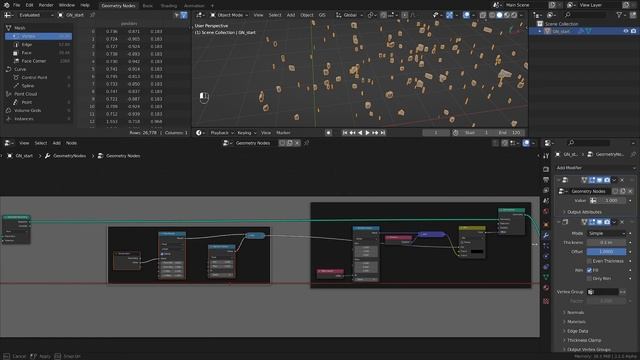 Text rocks: seamless breaking | Blender Geonodes Daily, tip 90 смотреть онлайн