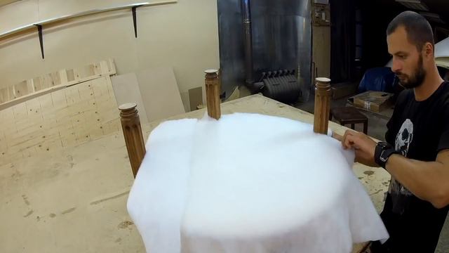 DIY Victorian Horseshoe Chair