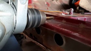 ремонт порогов и крыла ваз 2107 (первый опыт)