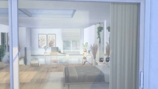 Plant Lover Apartment?| Blooming Rooms Kit | No CC | Artworks | Stop Motion | Sims 4 Video смотреть онлайн
