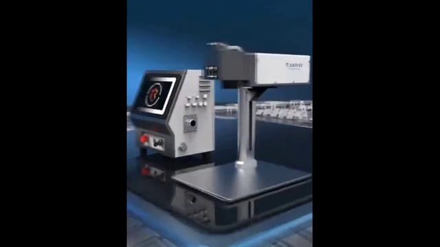 Color Laser Printer Printing On Glass 20w 30w 50w Mini Desktop Marker Fiber Laser Marking смотреть онлайн