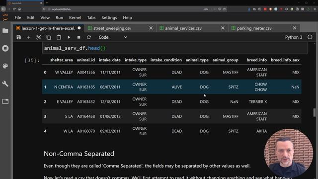 Excel to Python - Reading Data смотреть онлайн