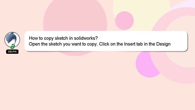 How to copy sketch in solidworks? смотреть онлайн