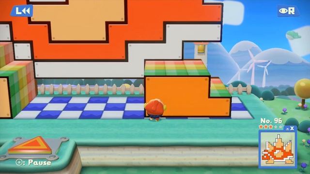 Pushmo World (Wii U) Walkthrough Part 10 - Pushmo Park Stages 90-100 (Nintendo Murals) смотреть онлайн