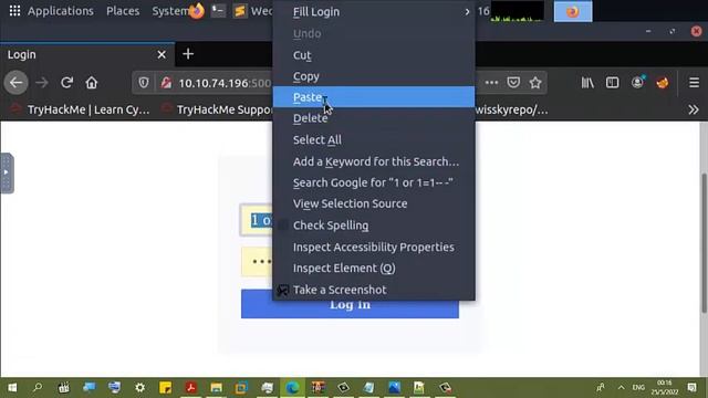 Laboratorio SQL Injection смотреть онлайн