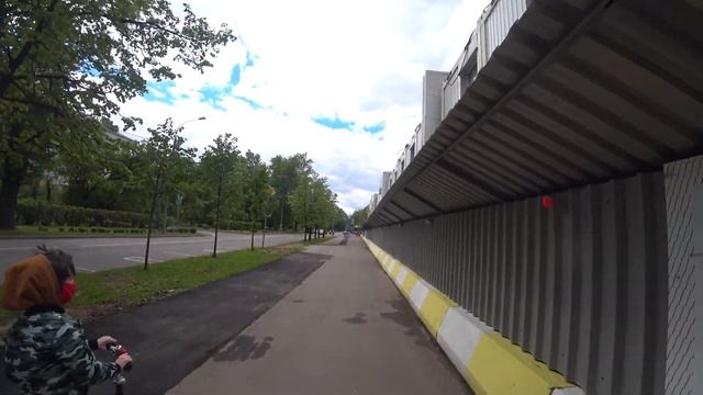 Прогулка на районе Измайлово в Москве смотреть онлайн
