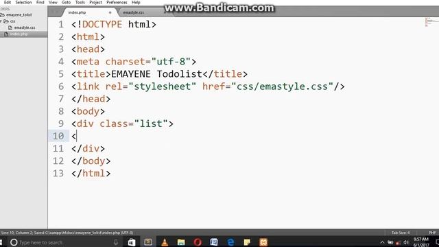 how to create to do list application using php смотреть онлайн