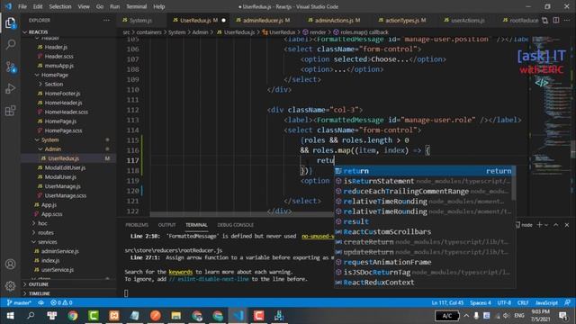 #58 Hoàn Tất Form Tạo Người Dùng Với Redux &Thêm Preview Image | Redux-React Cho Người Mới Bắt Đầu смотреть онлайн