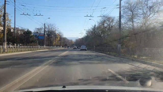 #симферополь#прездка в центр симферополя#повные дороги#поездка по Симферополю смотреть онлайн