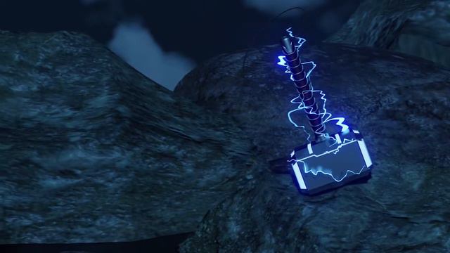 Thor Hammer Scene in Blender 2.8 смотреть онлайн