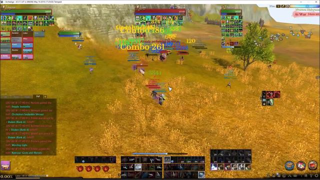 Archeage..Trying Out Honorguard Archer/Tank PvP Halcy War смотреть онлайн
