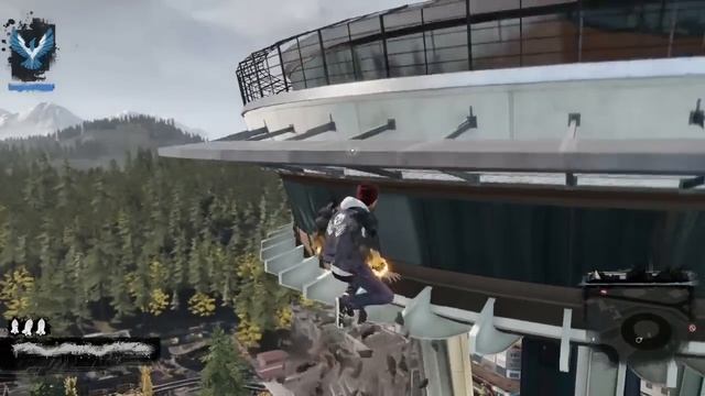inFAMOUS: Second Son Glitch (Climbing the Space Needle) смотреть онлайн