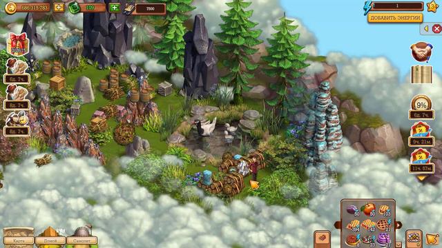Клондайк / Временная локация Черные озера / Полная расчистка и подарки / Klondike game смотреть онлайн