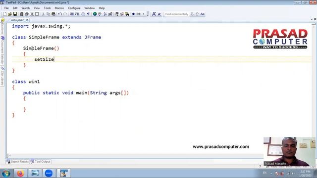 JAVA Development in Marathi | Creating Frame in Java | Java Software Development in Marathi смотреть онлайн