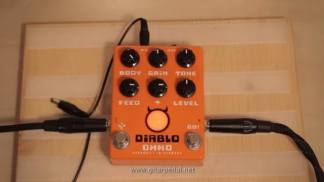 Okko Diablo Gain+ with a Fender Blues Jr. смотреть онлайн