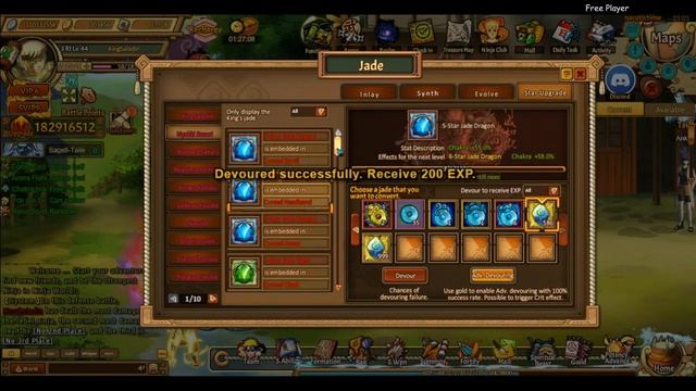 LEVEL UP JADE ► Unlimited Ninja |Ninja Classic | Anime Ninja | Ninja World Online смотреть онлайн