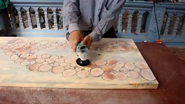 Woodworking Ideas Extremely Special With Rustic Logs // A Table With A Groundbreaking Structure смотреть онлайн