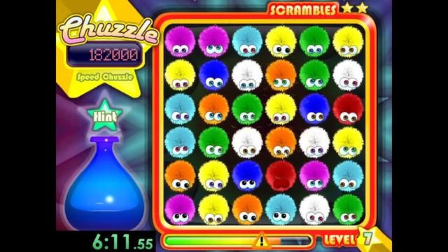 Chuzzle Deluxe - Chuzz10 (Speed, Expert) in 11:19* смотреть онлайн