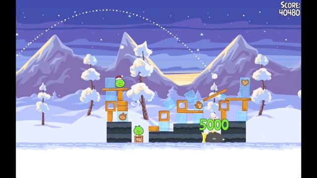 Angry birds seasons wreck the halls level 21 three stars смотреть онлайн