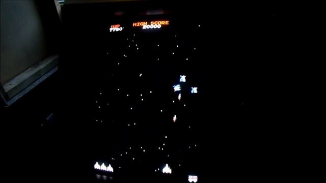 Galaga 1981 Arcade Gameplay смотреть онлайн